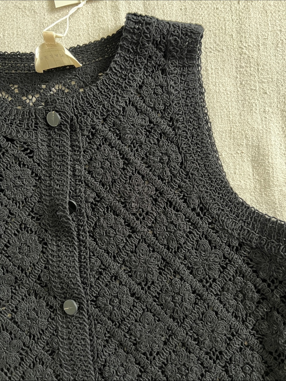 Sezane Ron Top Black - Size S - Picture 3 of 6